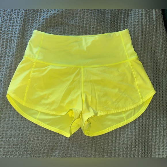lululemon athletica Pants - Yellow Lululemon shorts